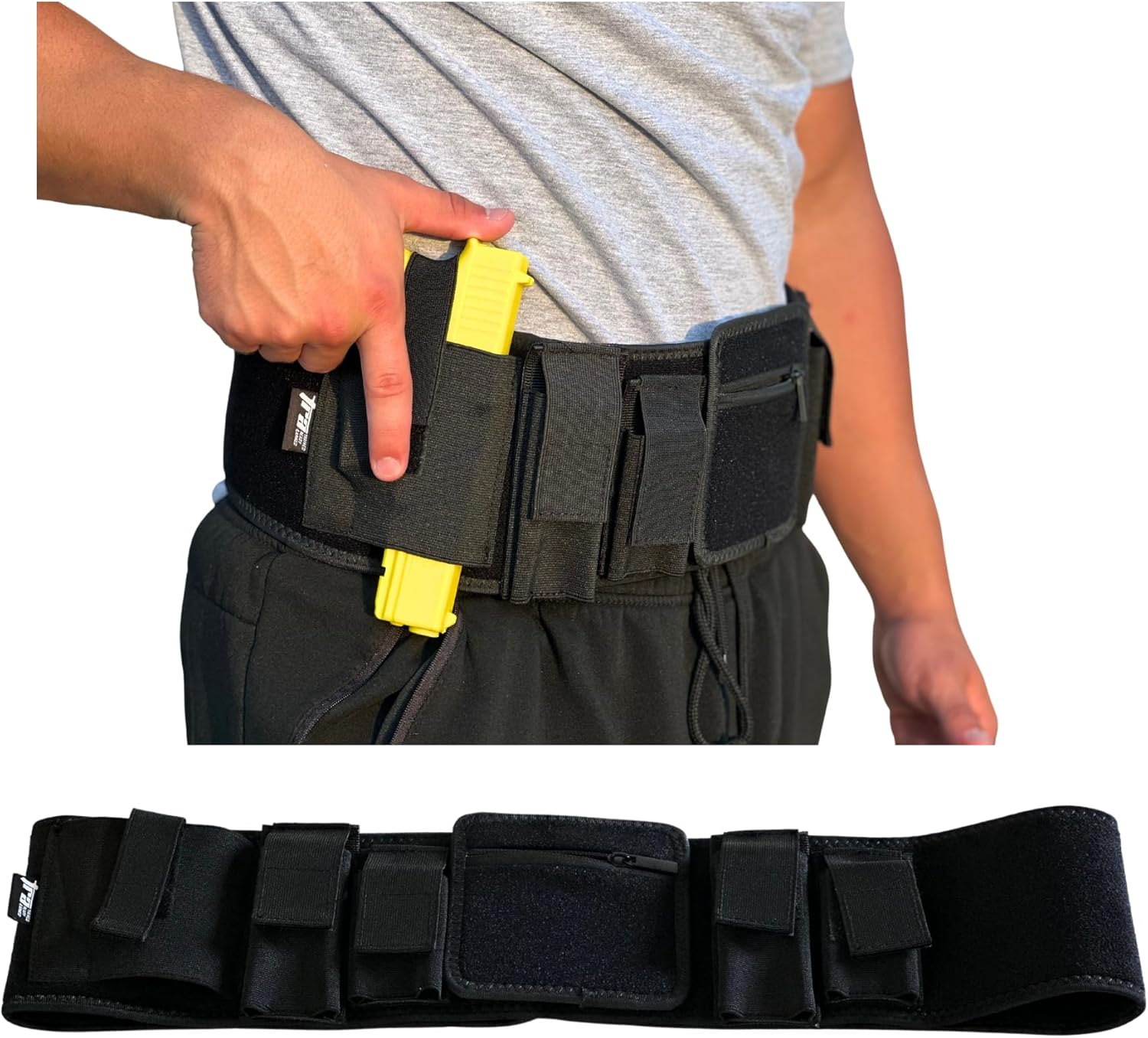 TRA Belly Band Holster for Women & Men Elastic Concealed Carry Belly Holster for