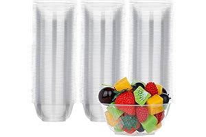 100 Pack Disposable Dessert Bowls - The Epitome of Convenience and Style