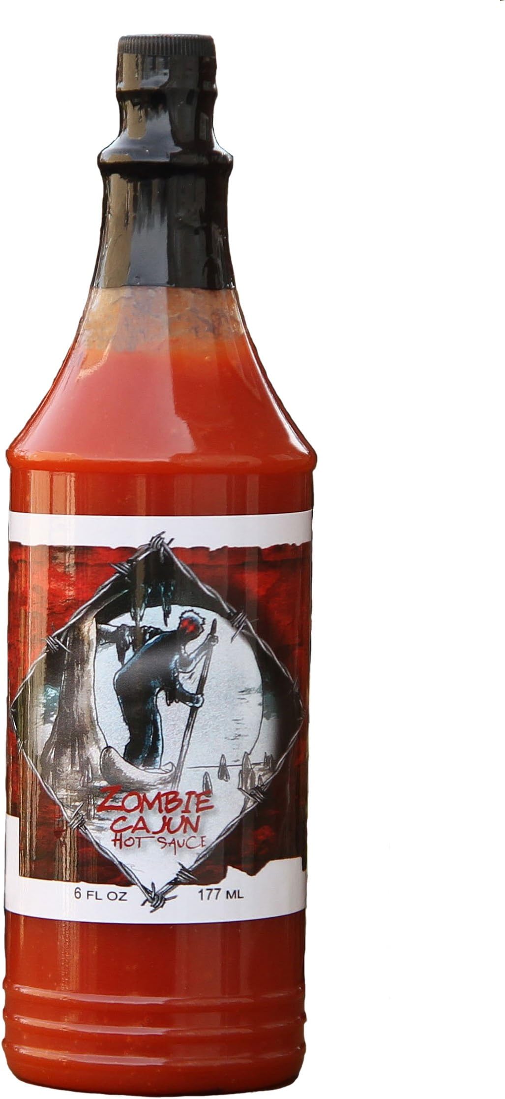 Zombie Cajun Hot Sauce (6oz)