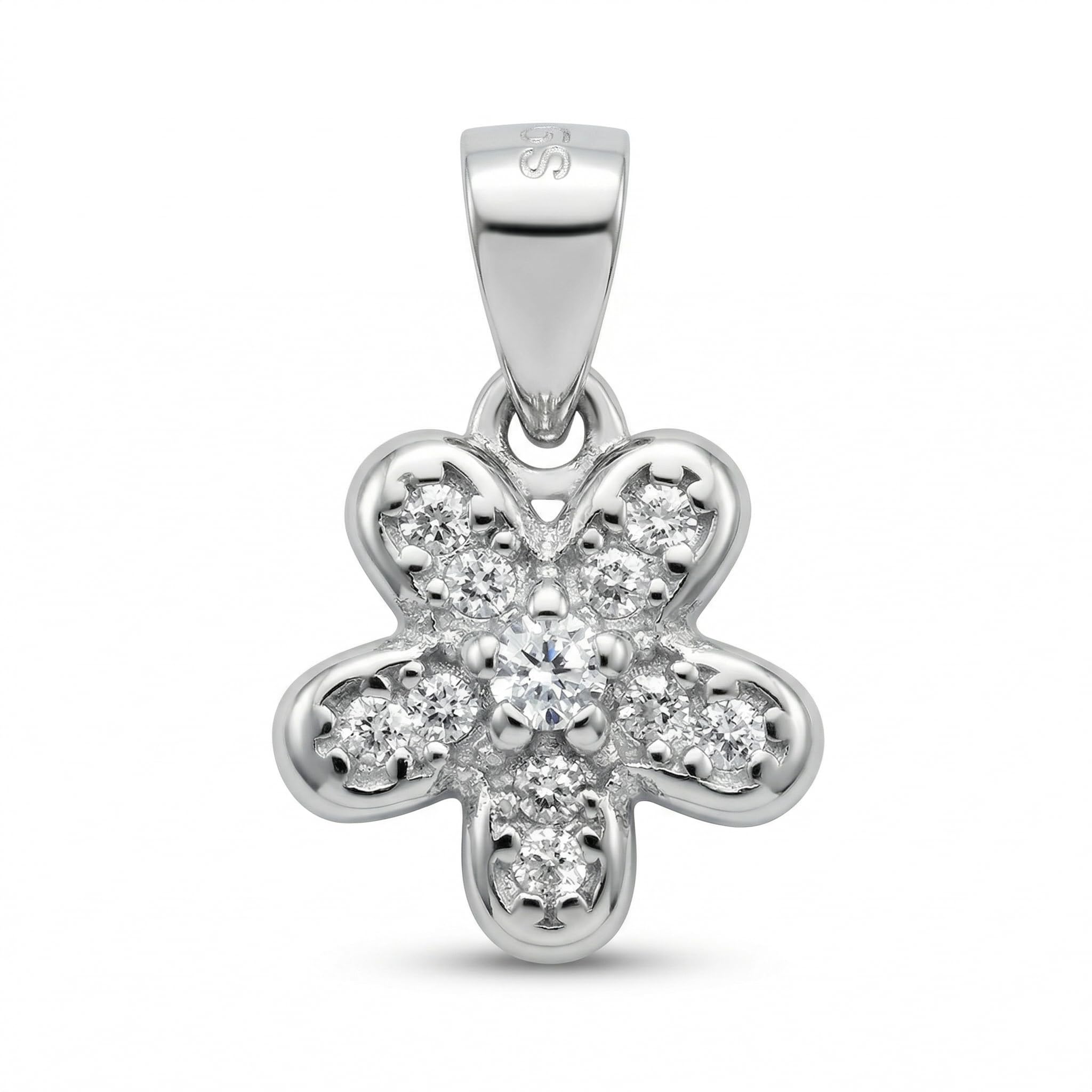 Pure 925 Sterling Silver Floral Bloom Pendant for Women & Girls | Polished 925 Silver Finish | Birthday Gift for Girlfriend-image-38