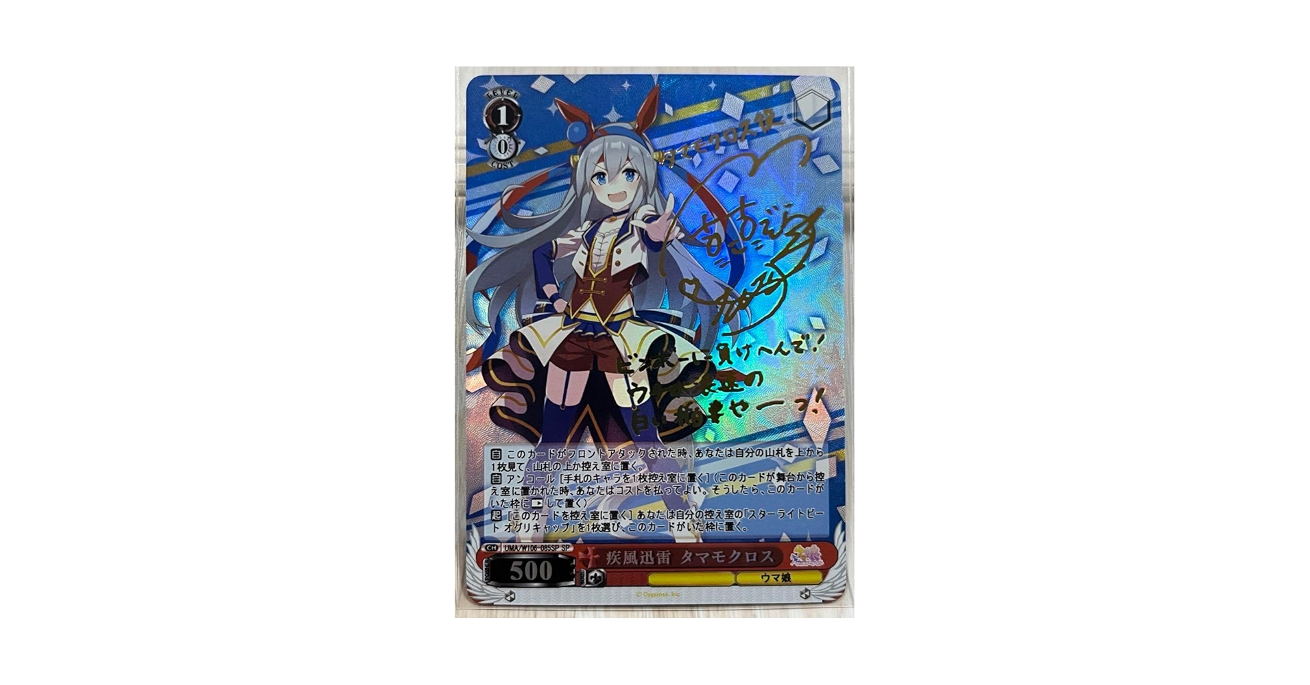 Amazon.co.jp: ウマ娘 プリティーダービー タマモクロス サイン