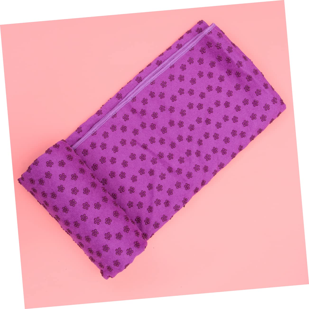 Anneome 1pezzi Tappetino Yoga Antiscivolo Con Motivo a Fiori Di Prugna Per Sport Fitness Esercizi e Pilates Di Leggero e Facile Da Trasportare