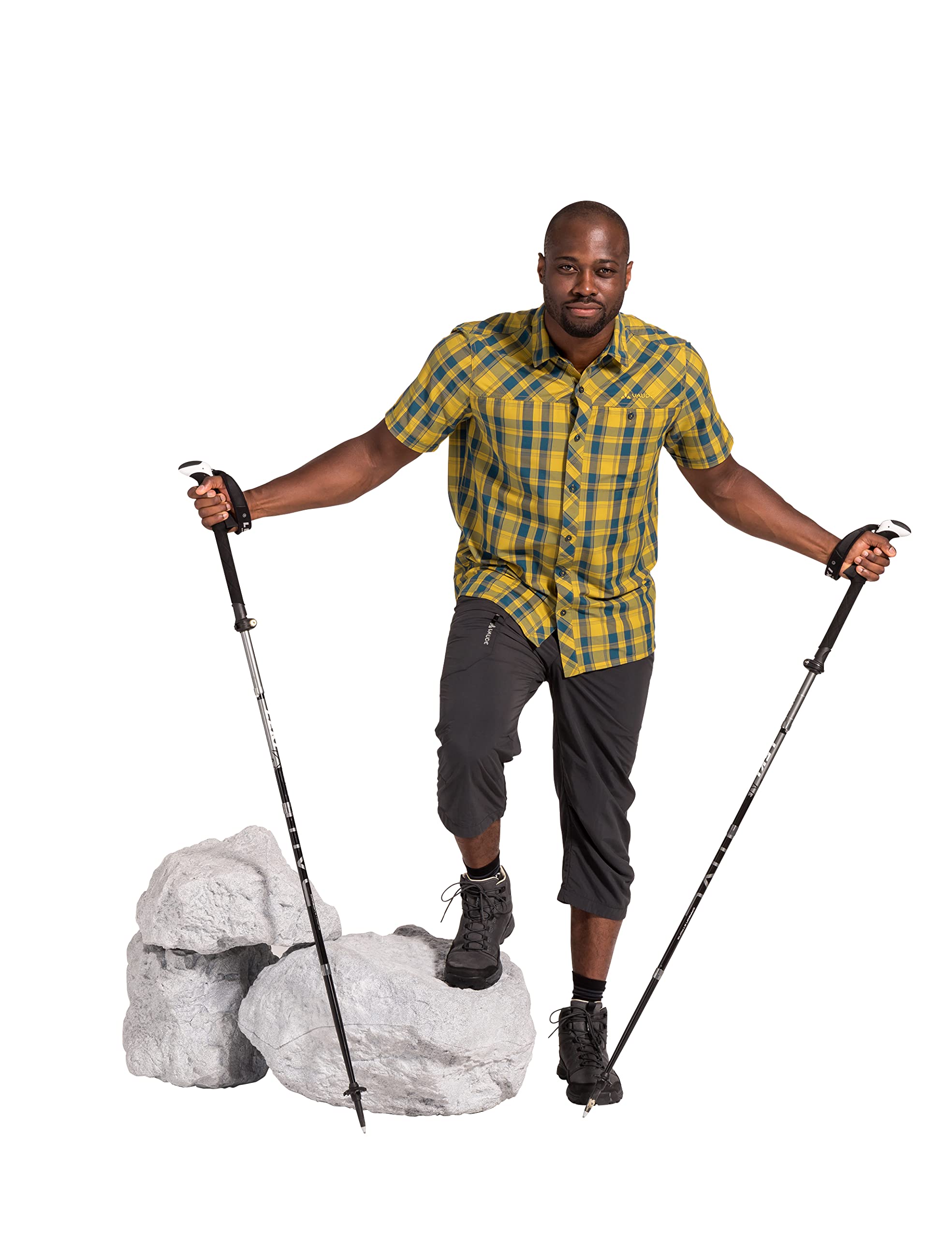VAUDE - Pantaloni da Uomo Farley Capri II, Pantaloni Uomo