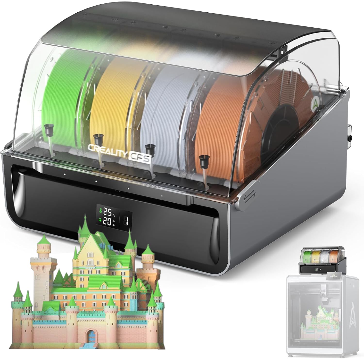 Amazon.com: Creality CFS Multicolor Auto Filament System for