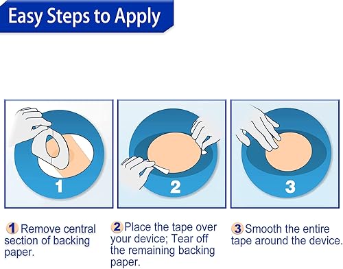 Miniatura 6 de HONYOU Libre - Paquete de 30 fundas para sensores impermeables, parches de sensor de estilo libre de 14 días para Enlite Medtronic Guardian CGM