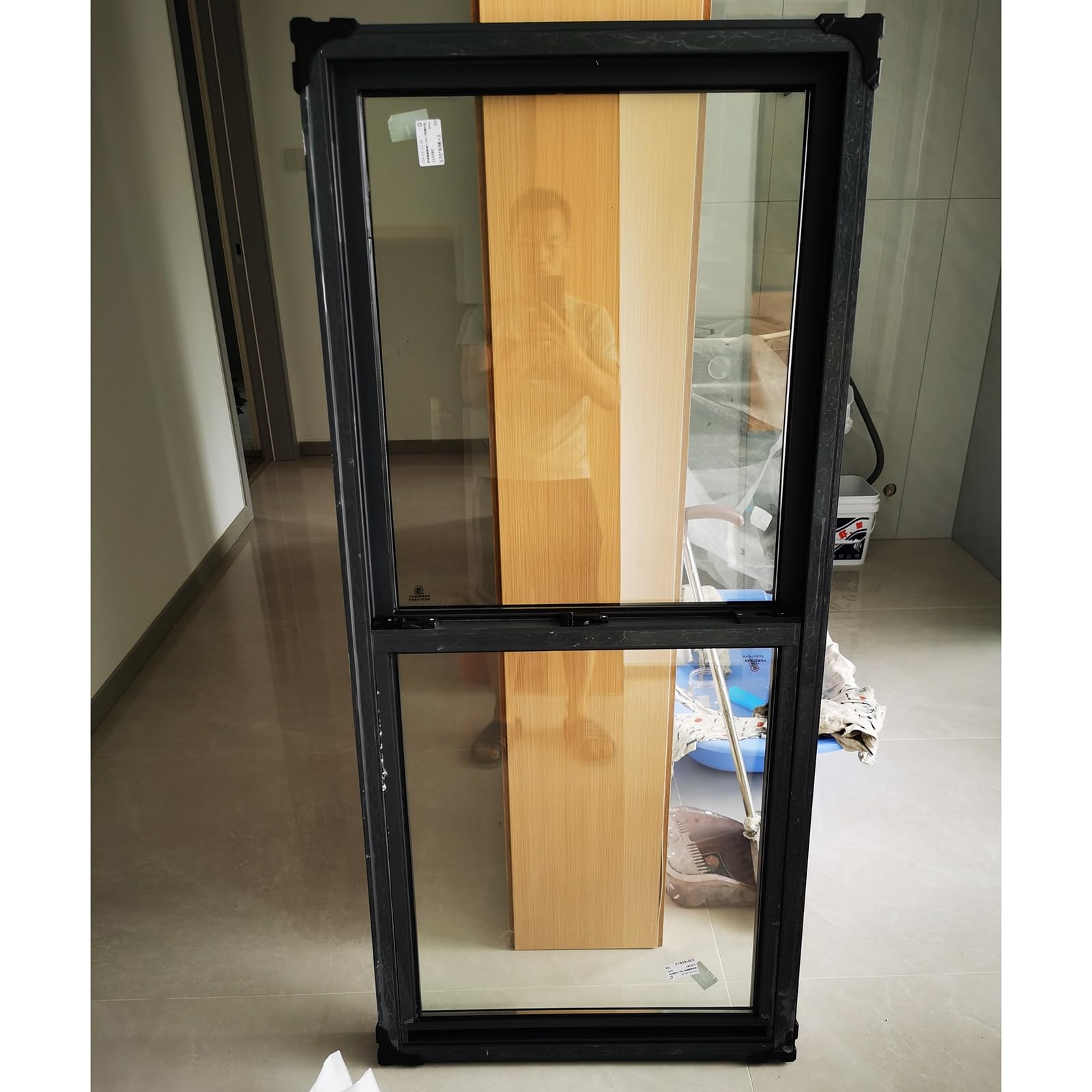 Fenêtre De Service Pour Restaurant - Petites Fenêtres De Hangar, Fenêtre Coulissante Verticale Commerciale Pour Cuisine/camion-restaurant/chariot De Collation Mobile, Remplacement(WxH 16x33in(41x84cm)