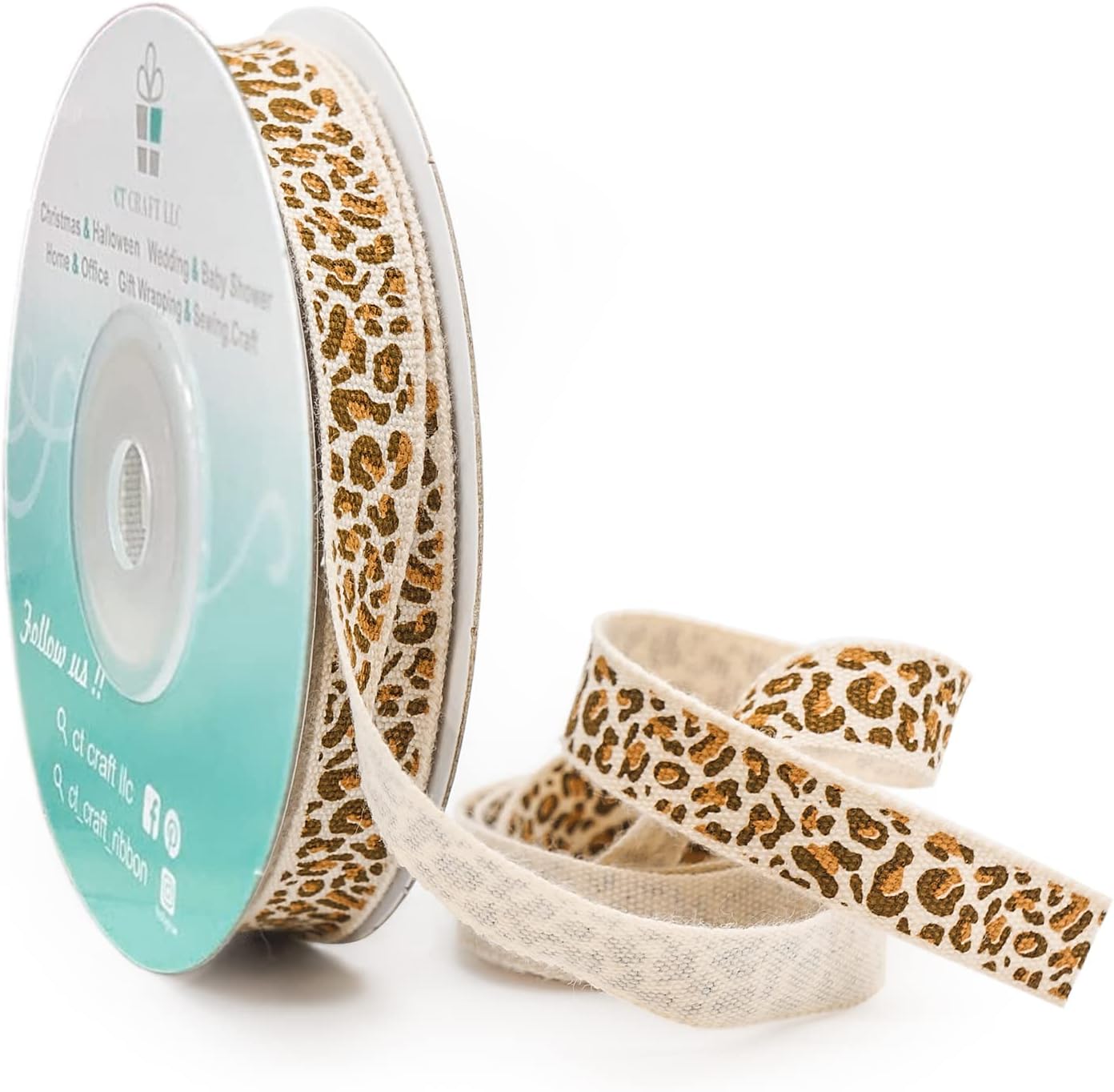 Amazon.com: Offray, Natural Wildcat Craft Ribbon, 7/8-Inch x 9-Feet