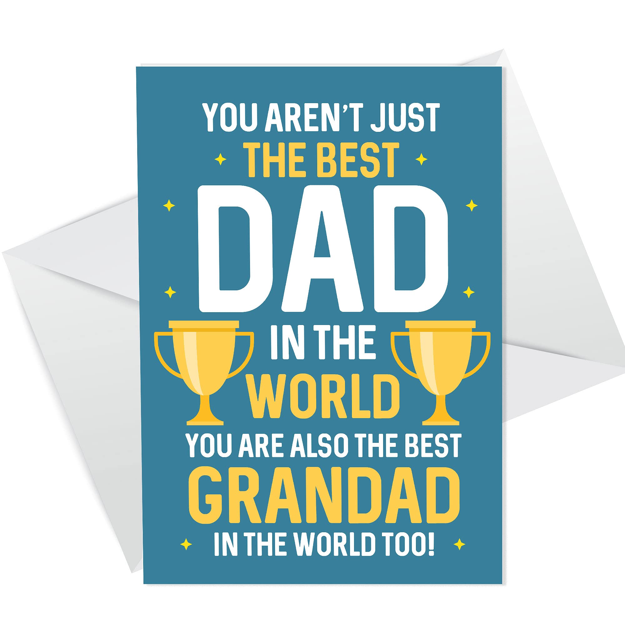 RED OCEAN Birthday Fathers Day Card For Dad And Grandad Fathers Day Card For Him Men