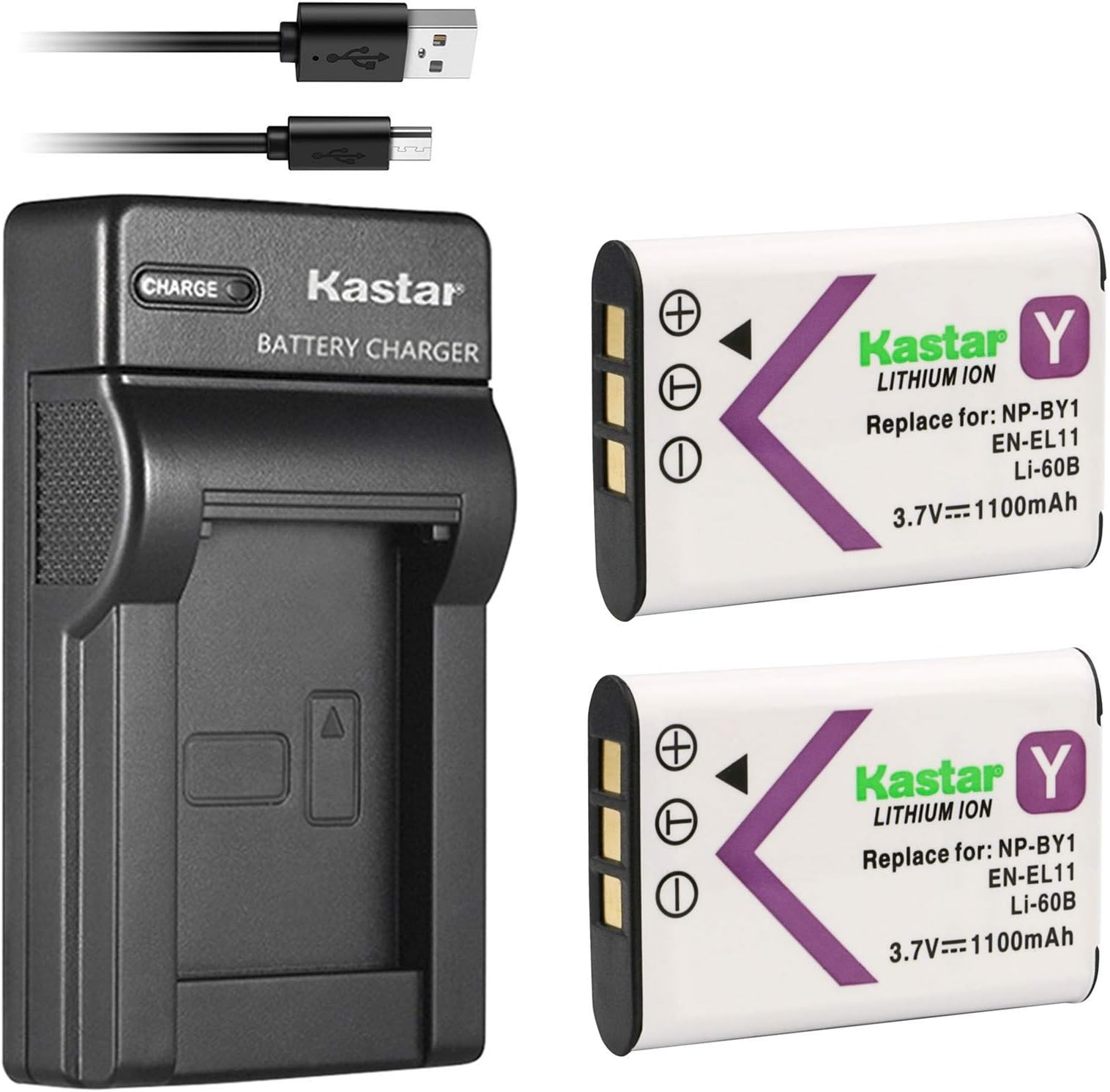 CellePhone Batteria Li-Ion Compatibile Nikon EN-EL11 / Pentax D-Li78 / Ricoh DB-80 - 680 MAh - 4
