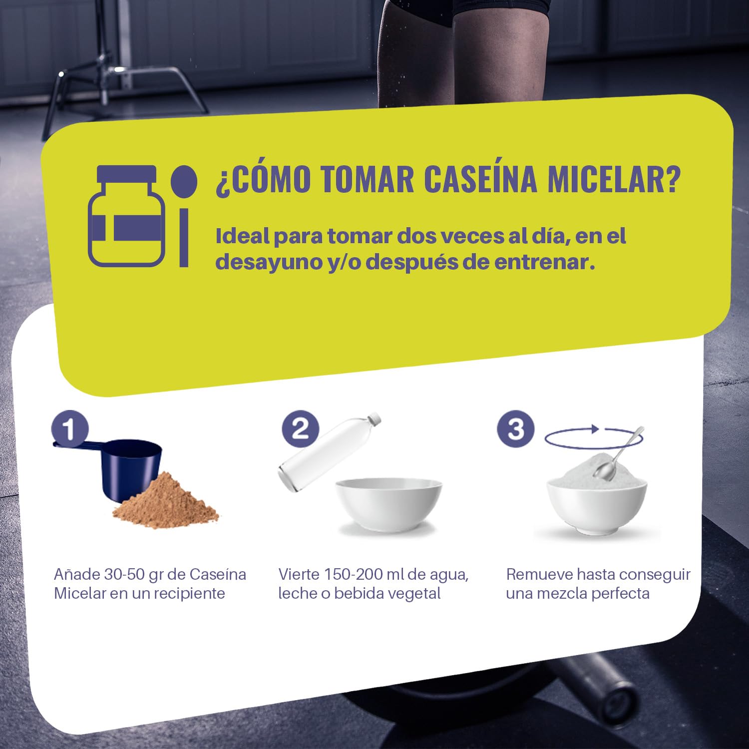 Caseina micellare - 1 Kg - Gusto crema pasticcera Vaniglia - Proteine ​​della caseina - Aumenta la Massa Muscolare - Rilascio prolungato di aminoacidi - Recupero Post Allenamento