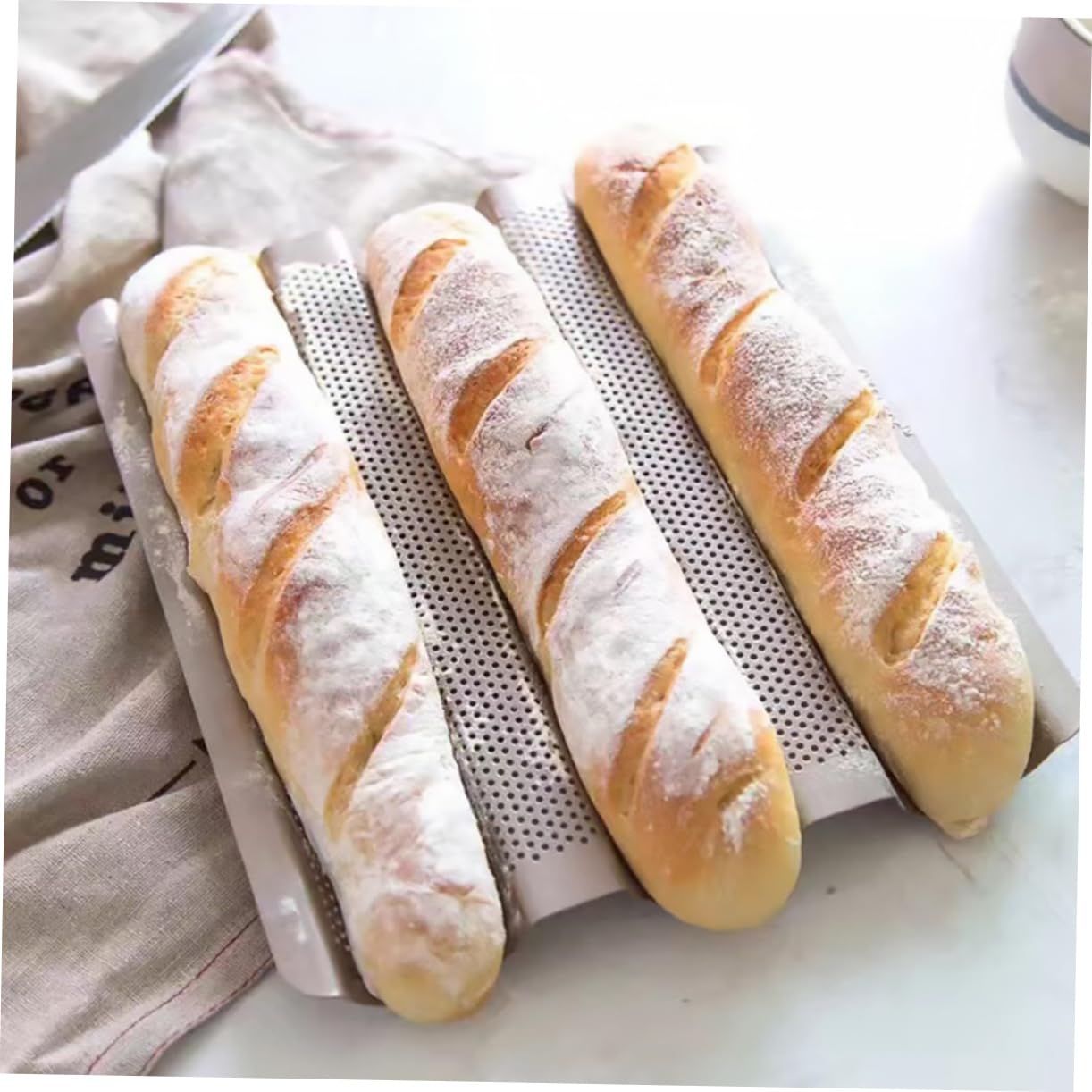 IMIKEYA Französische Brotform Sauerteigbrot-gärkorb-set Antihaftbeschichtete Kastenform Backwerkzeug Brotbackgeschirr Zum Backen Zu Hause