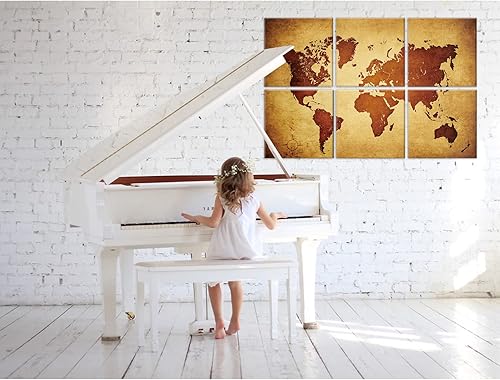 Miniatura 4 de JBER Art Acoustic Panels Decorative, 6 Pack Acoustic Panels Art for Wall Decoration with Self Adhesive, Suitable for Recording Studio, Home