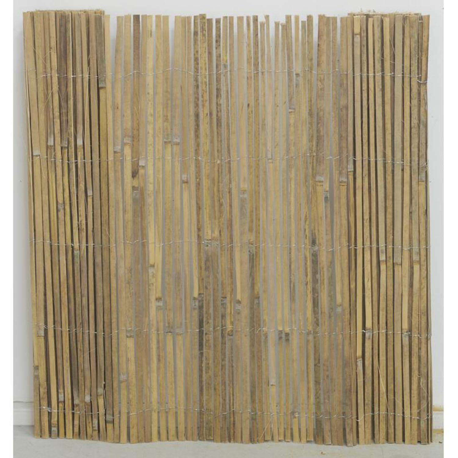 AUBRY GASPARD - Canisse en Lames De Bambou - Brise-Vue Esthétique et Écologique - Livrée Roulée Dans Un Sac De Transport - Parfaite pour Jardin et Terrasse - Naturelle - 150X500 cm