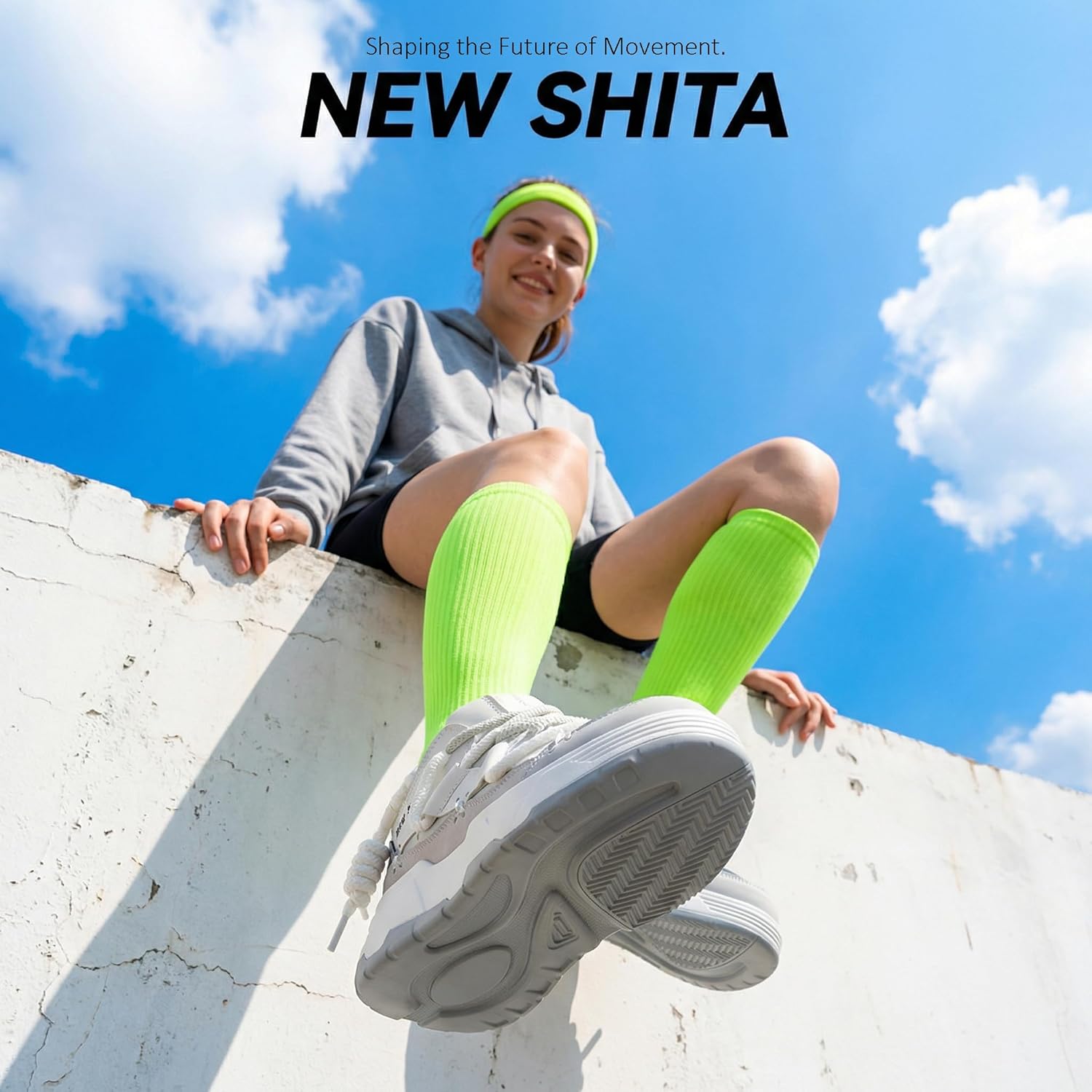 NEW SHITA Height-Increasing Women’s Fashion Platform Chunky Sneakers Lightweight Cushioned Anti-Slip Breathable Unisex Shoes for Walking Casual Sport - Image 5