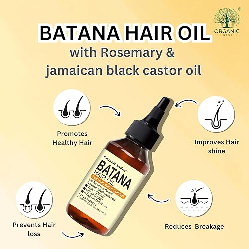 Miniatura 2 de Batana & Romero Aceite para el cabello para fortalecer el cuero cabelludo y el cabello, aceite de tratamiento, nutrición de cejas y pestañas