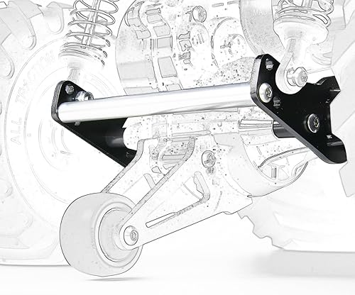 Miniatura 2 de TOOMOD CW-01 aluminio amortiguador trasero montaje para 112 Tamiya RC coche CW01 caja de almuerzo chasis actualizaciones piezas