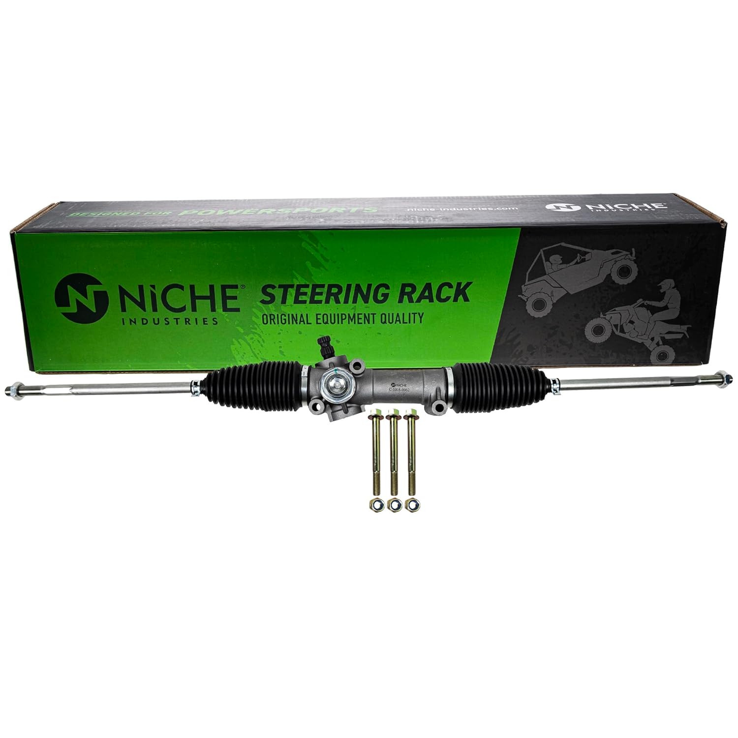 NICHE Steering Gear Box Rack & Pinion for Polaris Ranger 1000 Crew EPS Premium Pro XD Full Size 1825059