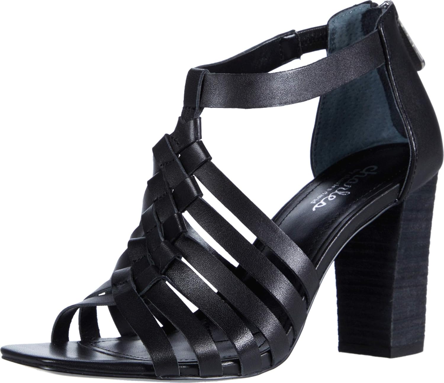 CHARLES BY CHARLES DAVID Women's High Heel Sandal Pump, Black , 8 medium US