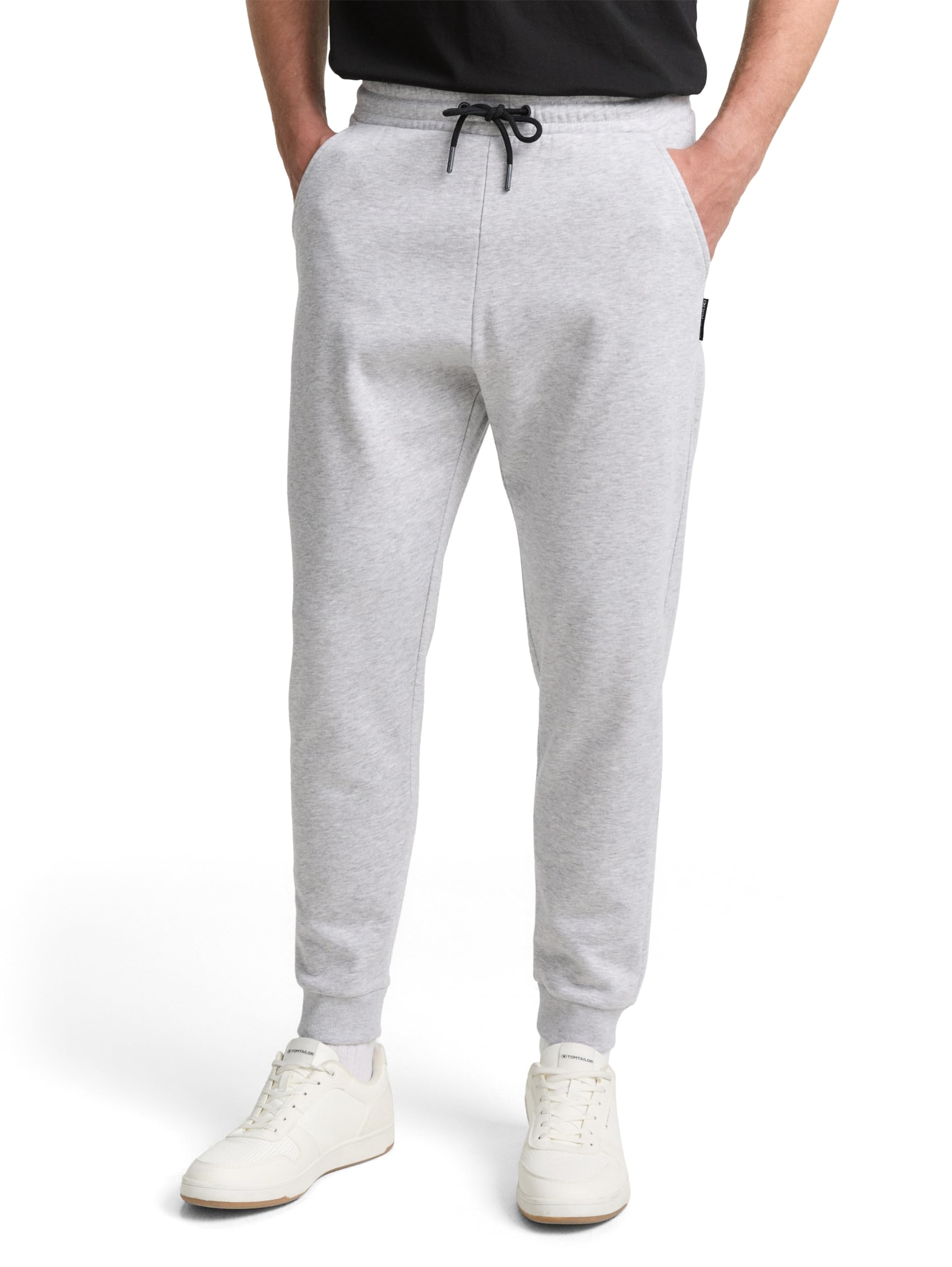 TOM TAILOR Denim Herren Jogginghose mit Kordelzug