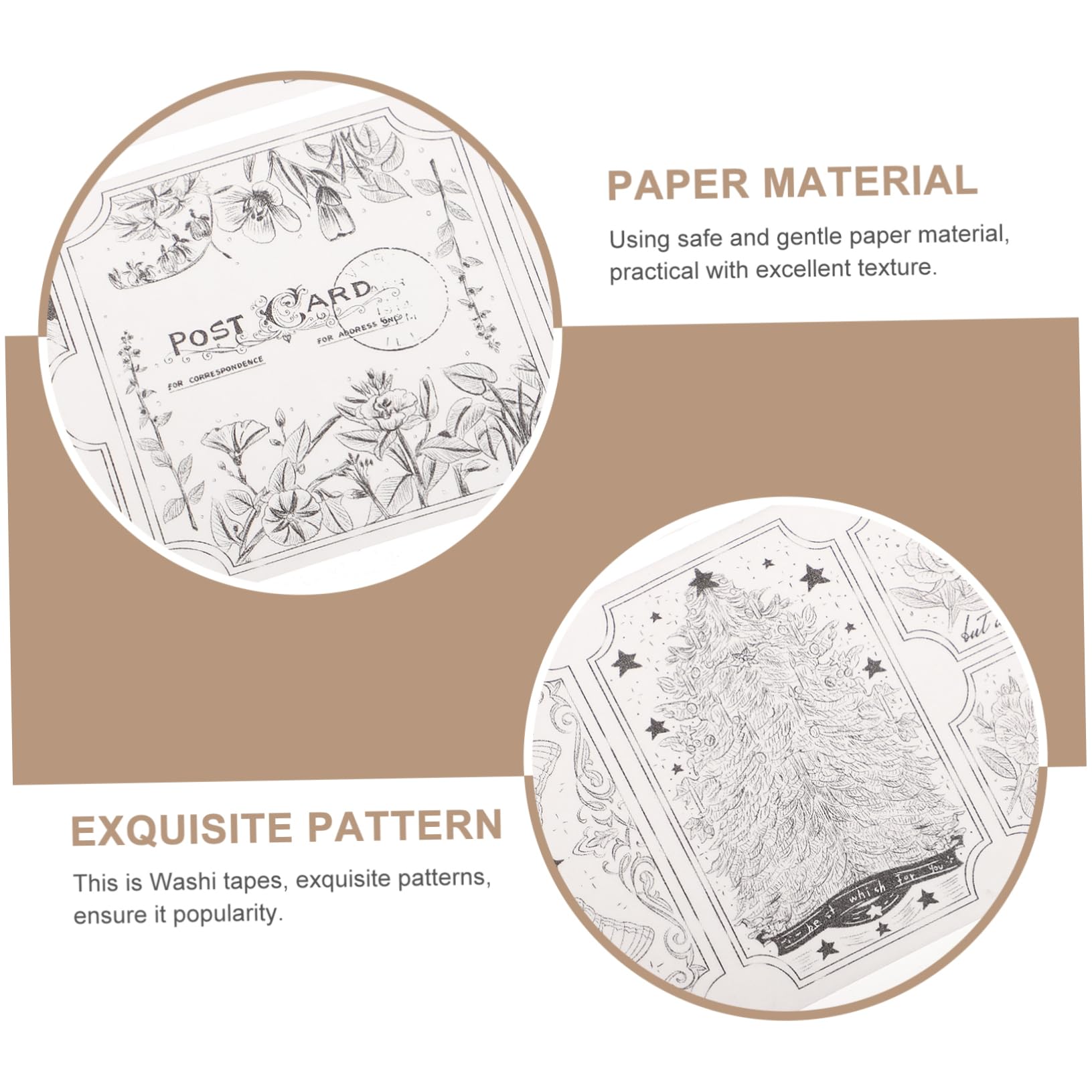 STOBOK 18rollen Washi Tape Dekoratives Klebeband Kreatives Abdeckband Aus Hochwertigem Washi Für Scrapbooking Planer Und Handwerksprojekte Stil Zufällige Muster