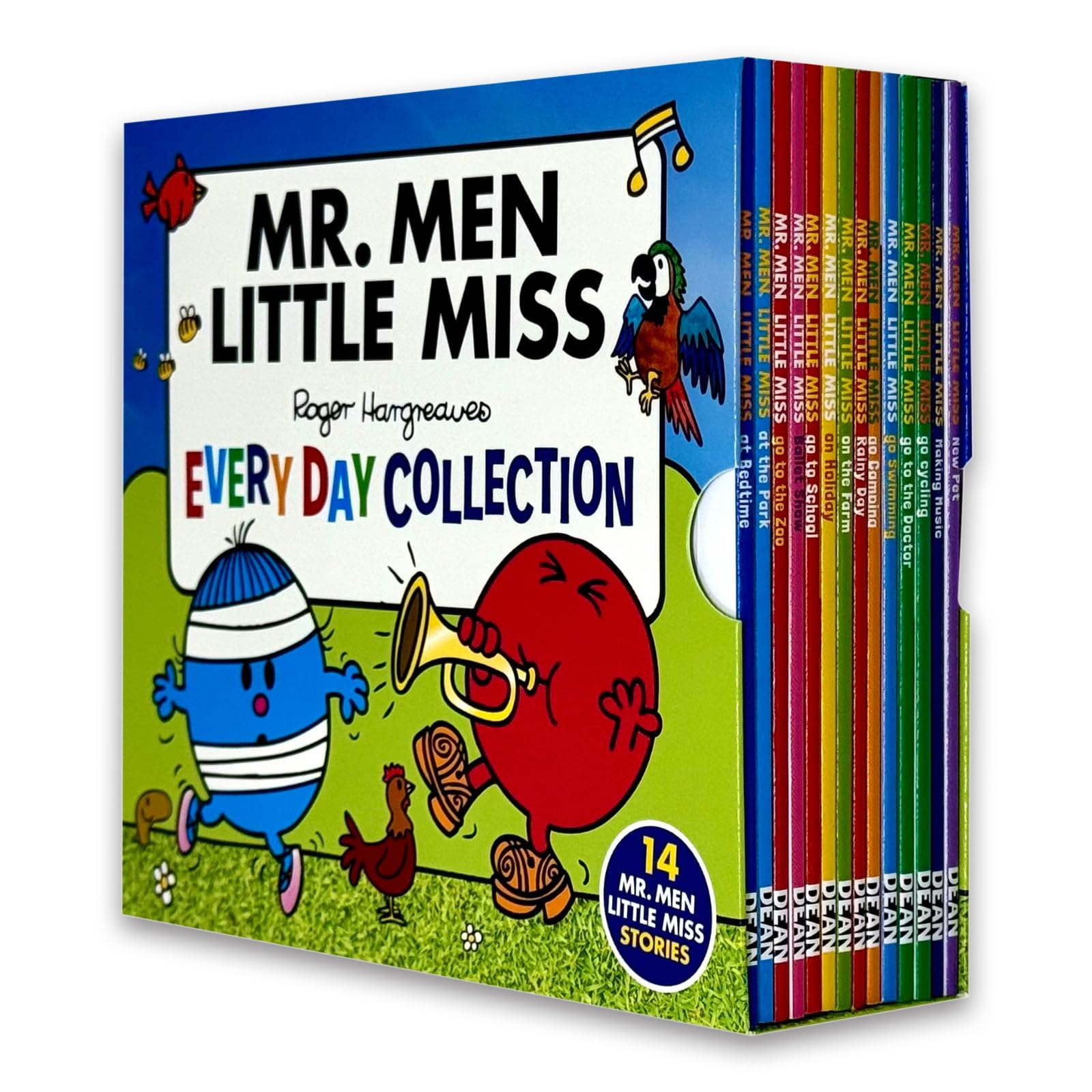 Mr Men and Little Miss Everyday Collection 14 Books Slipcase Set