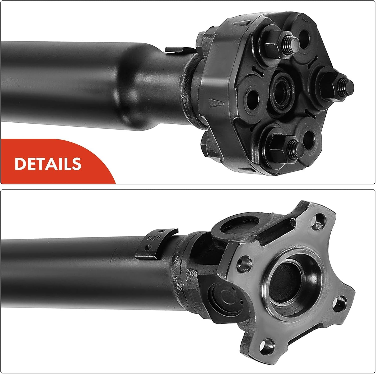 A-Premium Rear Drive Shaft Driveshaft Assembly Compatible with BMW E36 Series 318ti 1995 1996 1997 1998 1999, Manual Transmission, Replace# 26111227937, Complete Prop Shaft