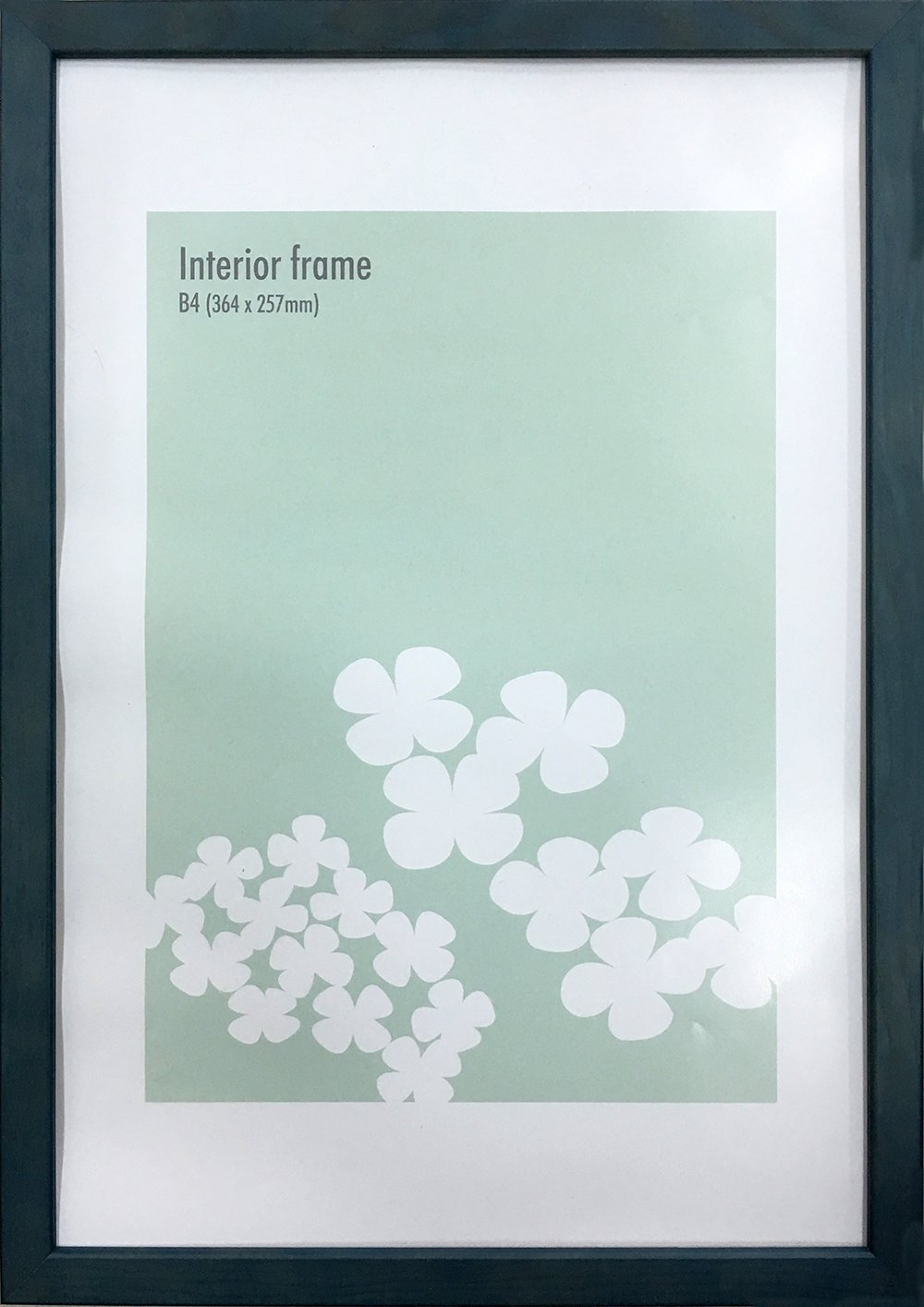 Amazon.co.jp: JIG インテリア フレーム ブルー B4サイズ FIN-12254