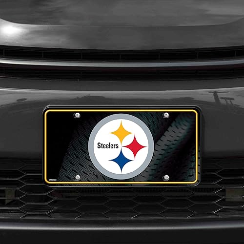 Vista 157 de Rico Industries Placa de matrícula de metal unisex para adultos de la NFL