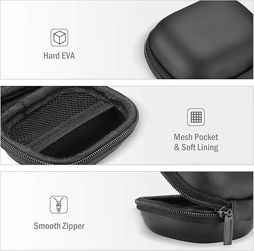 Miniatura 6 de ProCase Compatible con AirPods Pro 2 2022 / AirPods 3 2021 / AirPods Pro 1 / Jabra Elite 75t / Beats Studio Buds, funda de transporte rígida de