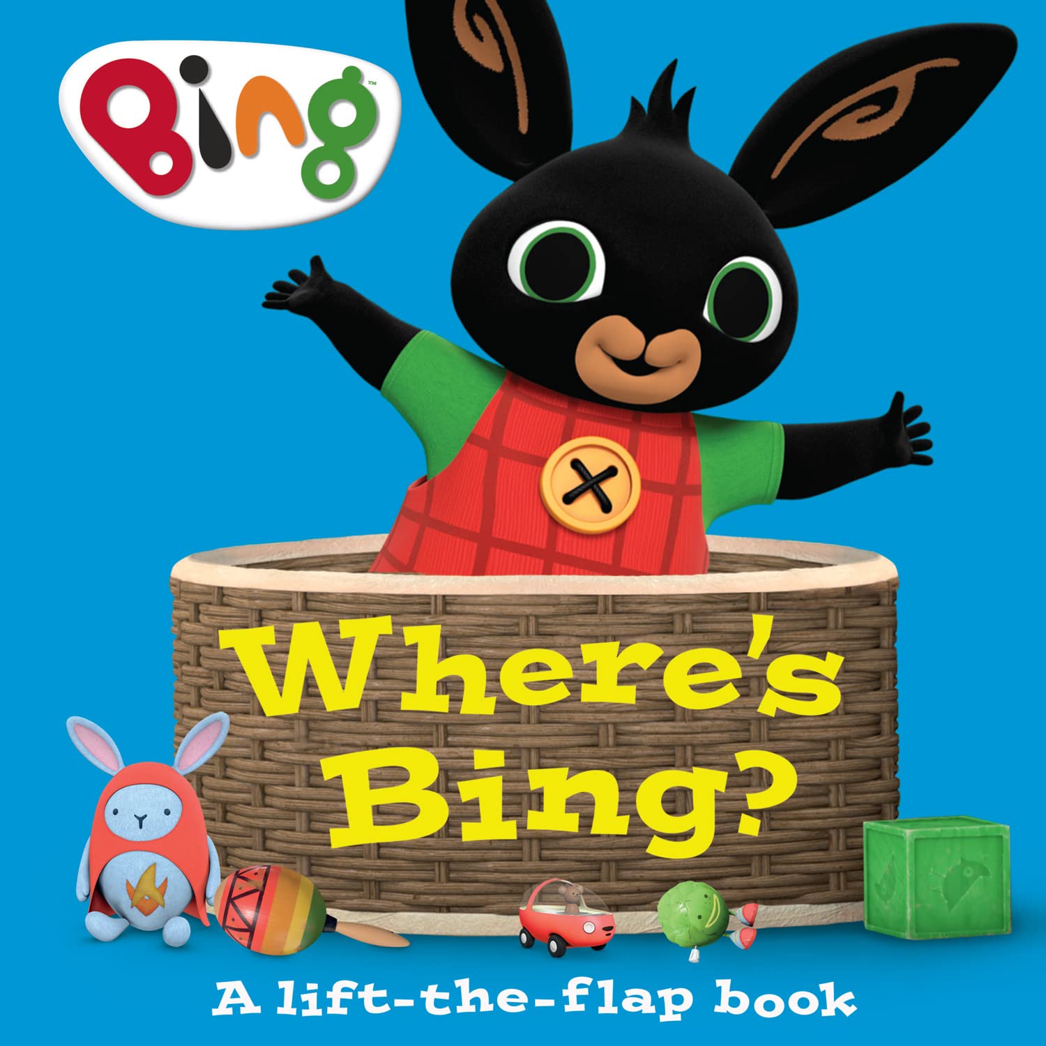 Where’s Bing? A lift-the-flap book: A delightful hide-and-seek board book perfect for young children ages 1 – 5