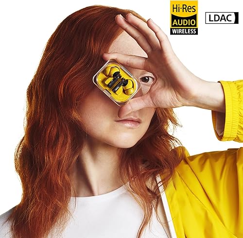 Miniatura 5 de Nothing Ear (a) Auriculares inalámbricos, auriculares híbridos con cancelación de ruido de 45 dB, audio de alta resolución, ecualizador avanzado,