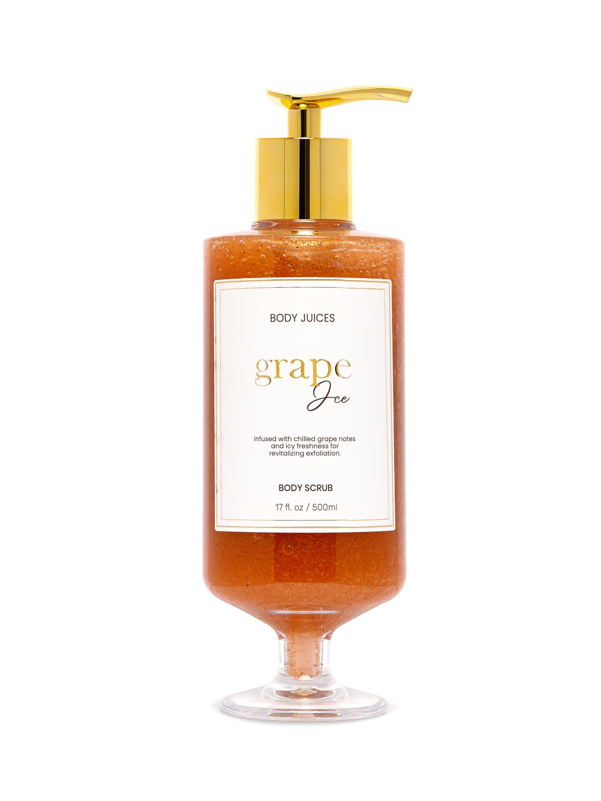 Grape Ice Body Scrub 500ml | Exfoliating Body Polish with Walnut & Coconut Shell Powder | Refreshing Grape Fragrance for Soft, Smooth Skin | For Men & Women-image-46