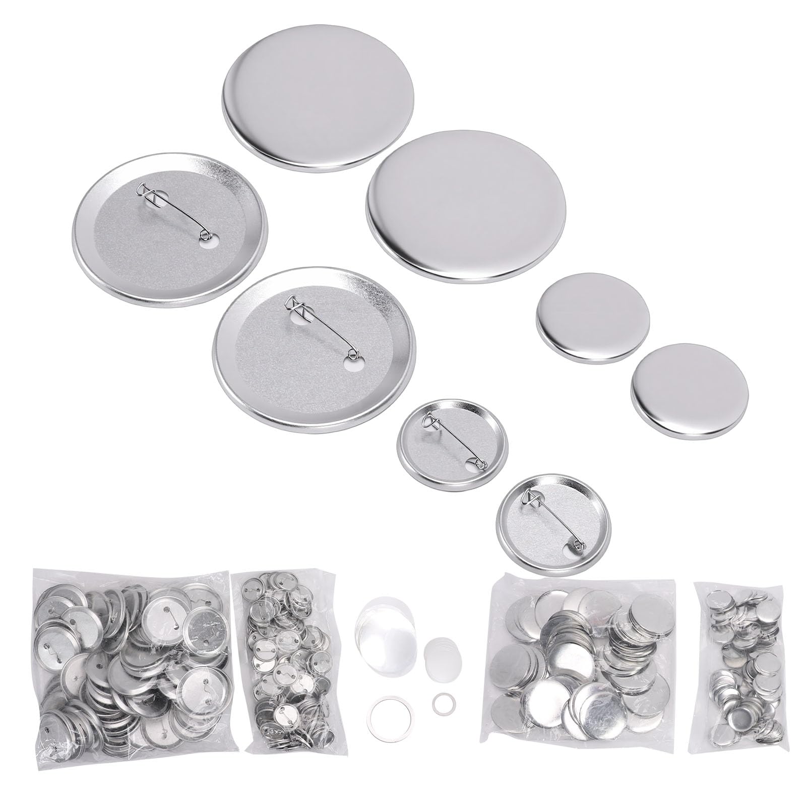 aqxreight Kit de Métal Brut 2,28 Pouces en Alliage D'aluminium