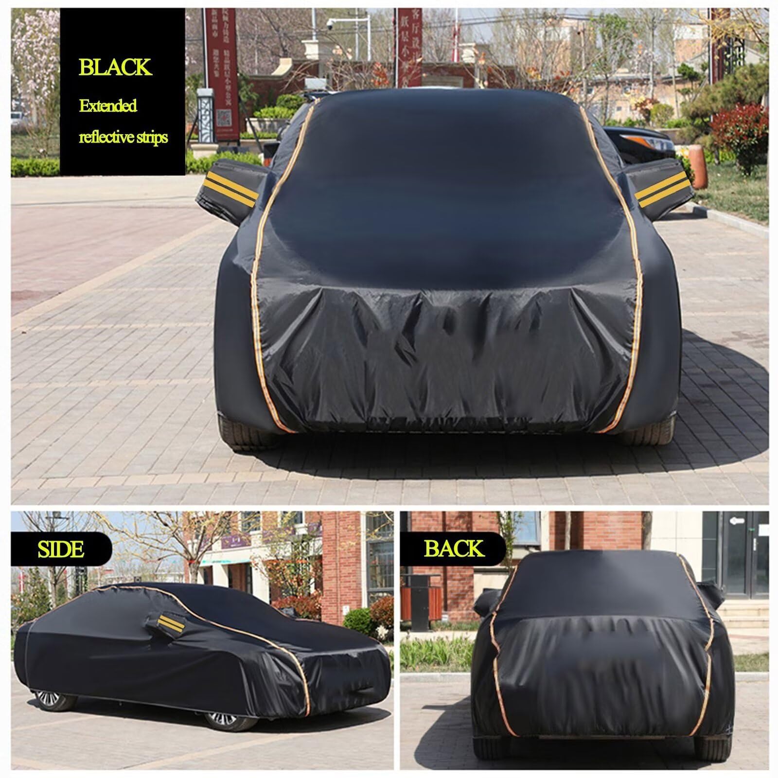 Customized Car Cover for Lexus LS Series 2018-2023 Outdoor Oxford Cloth car Tarpaulin Rainproof Windproof scratchproof Dustproof Full — view 5