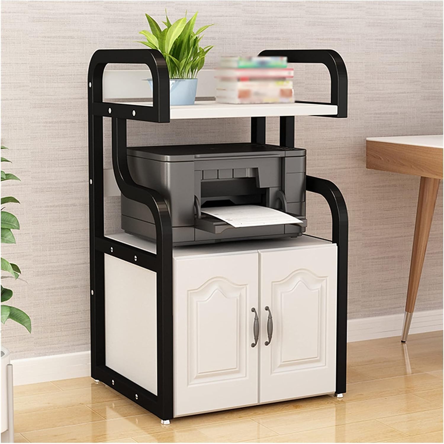 Amazon.com: KIZQYN Printer Stand Printer Stand Desktop Stand ...