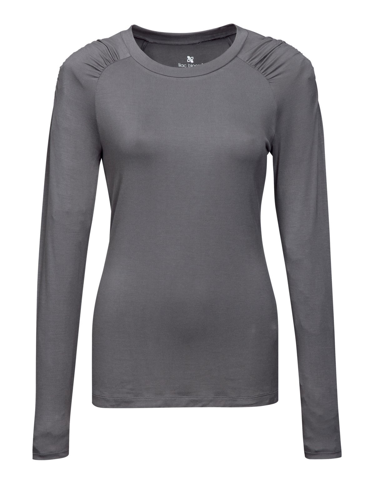 Averill's Sharper Uniforms Women's Ladies Stretch Long Sleeve Cocktail Server Shirt 4XL Pewter