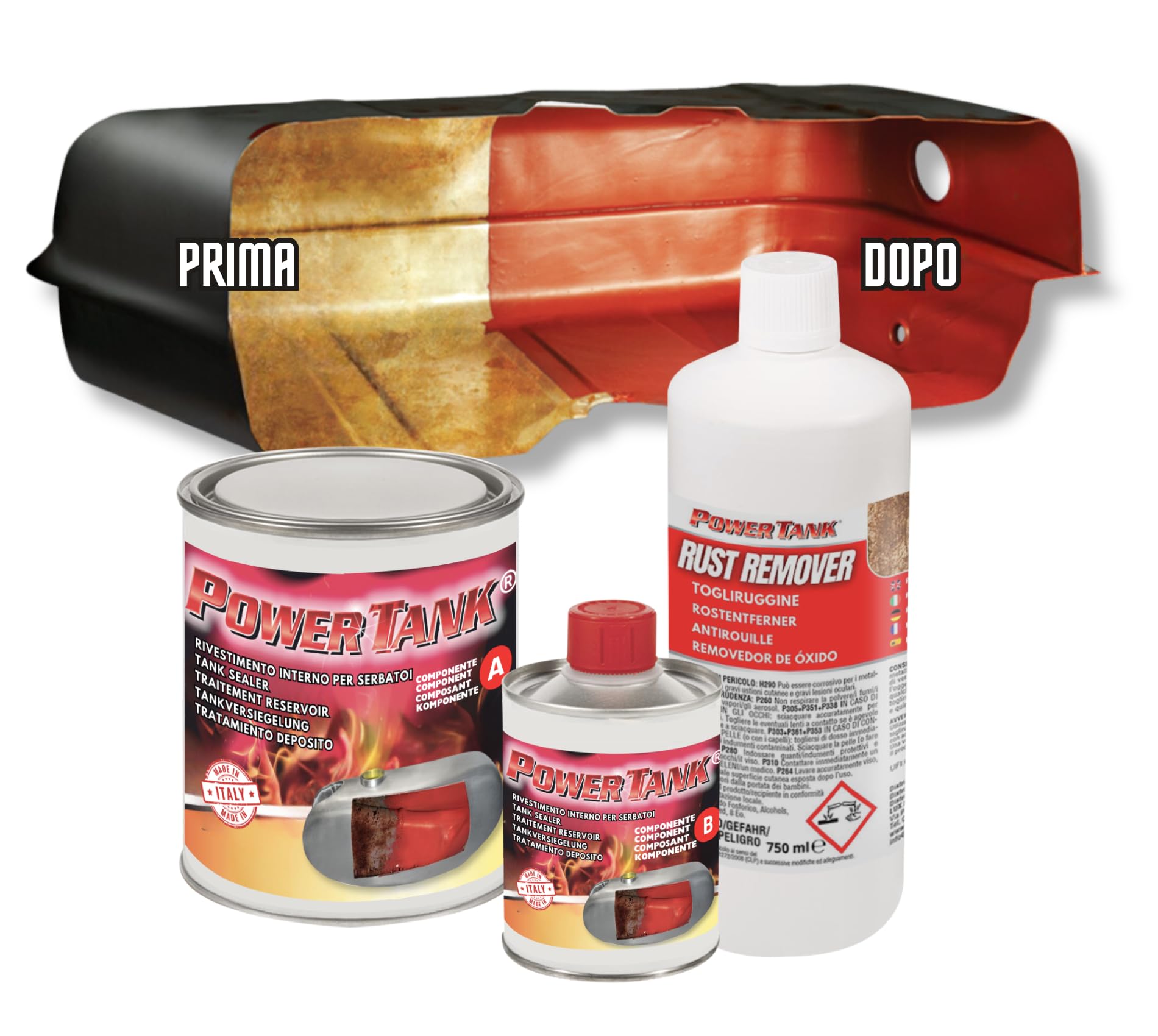 Ruggne Nel Serbatoo Rmuovamola Con L'elettrols - Rust N The Tank - Foto 7