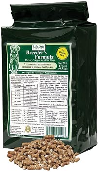 Life Data Breeders Formula - 500g - A Concentrated Nutrient Source - Promotes Healthy Skin & relieves itching in Dogs - Recommended for Dogs of All Breeds & Ages