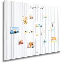 Lamare Vision Board for Wall - Aesthetic Felt Bulletin Board Tiles with Pins & Adhesive Tabs, Collage Board - Minimalist Dream Board for DIY Vision Board Supplies for Women