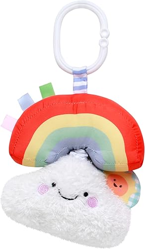 Miniatura 5 de Baby Starters Magic Years - Carillón de oso de Halloween con función de vibración y gancho de viaje, calabaza naranja, 9 pulgadas