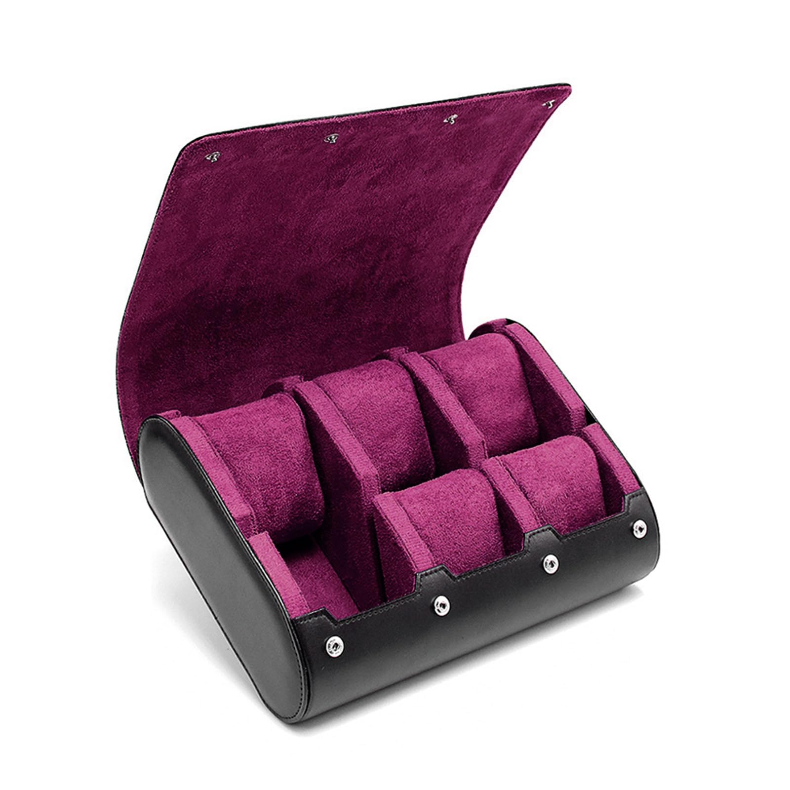 Schmuck Aufbewahrungsbox, Uhren Druckknopf Tasche, Verpackung, Aufbewahrungstaschen, Armbanduhren Box, Reise Uhrentasche für Männer und Frauen