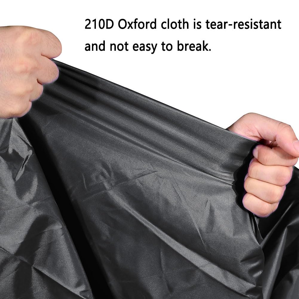 Telo Copri Barca, Tendalino per Barca Impermeabile, Tessuto Oxford 210D Telo Copribarca, Impermeabile, Antivento e Resistente ai Raggi UV, Copri Tendalino Barca (blue,20-22ft)