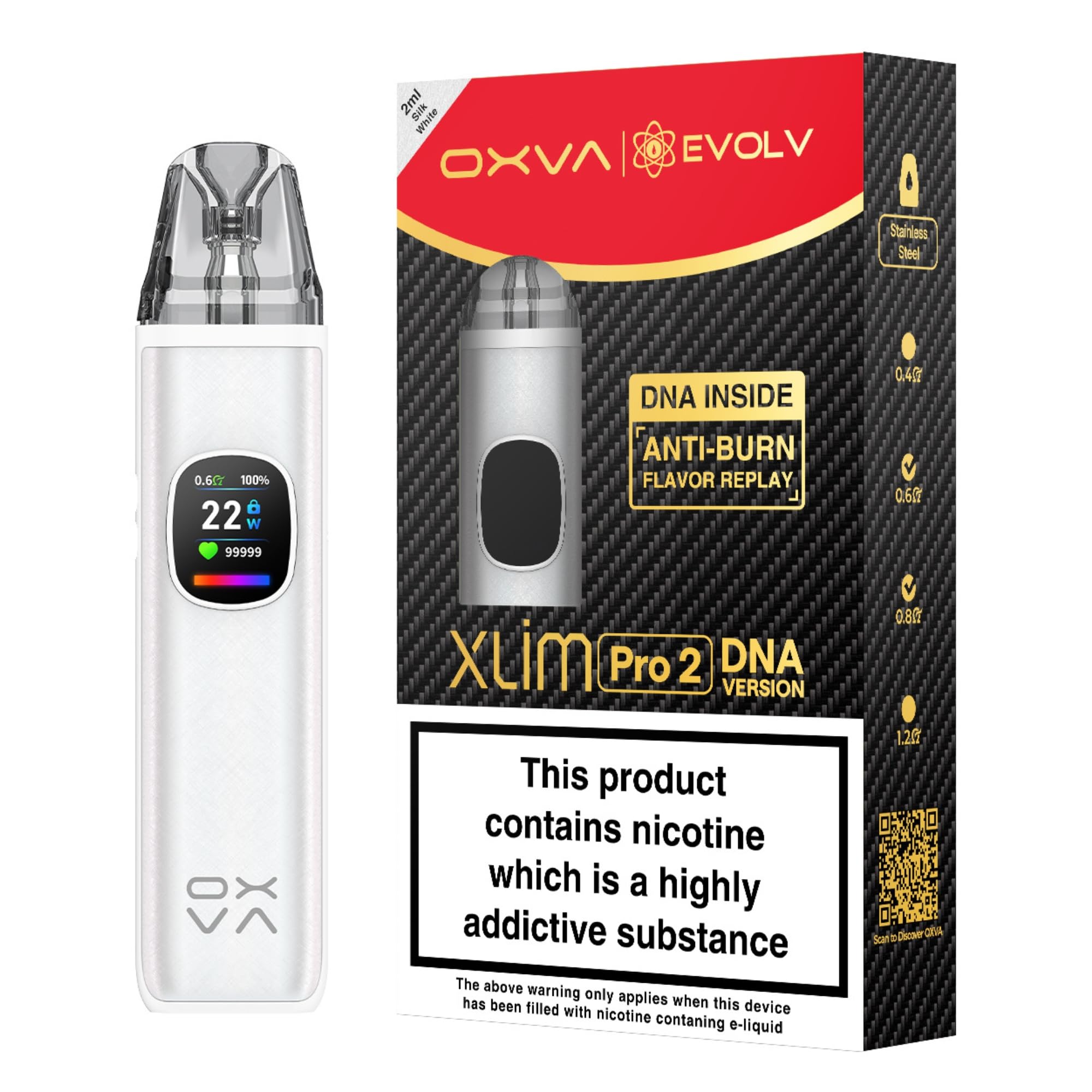 dna pod system Lost Vape Orion Plus DNA Pod Kit 950mAh 2ml with Mesh and Regular Coil Vape  Pod Starter Kit main image 1