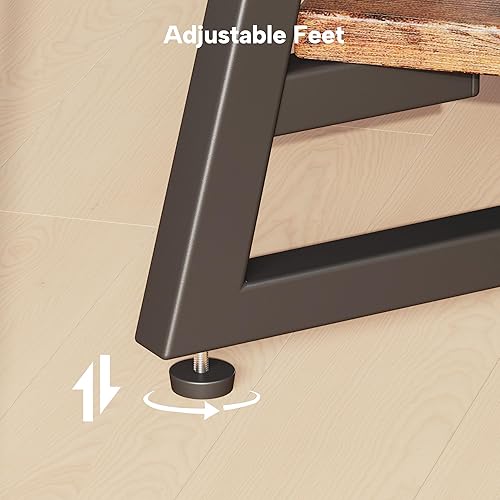 Miniatura 7 de Mesa de centro redonda, mesa de centro circular pequeña con almacenamiento, mesa central redonda de madera moderna para sala de estar, oficina en