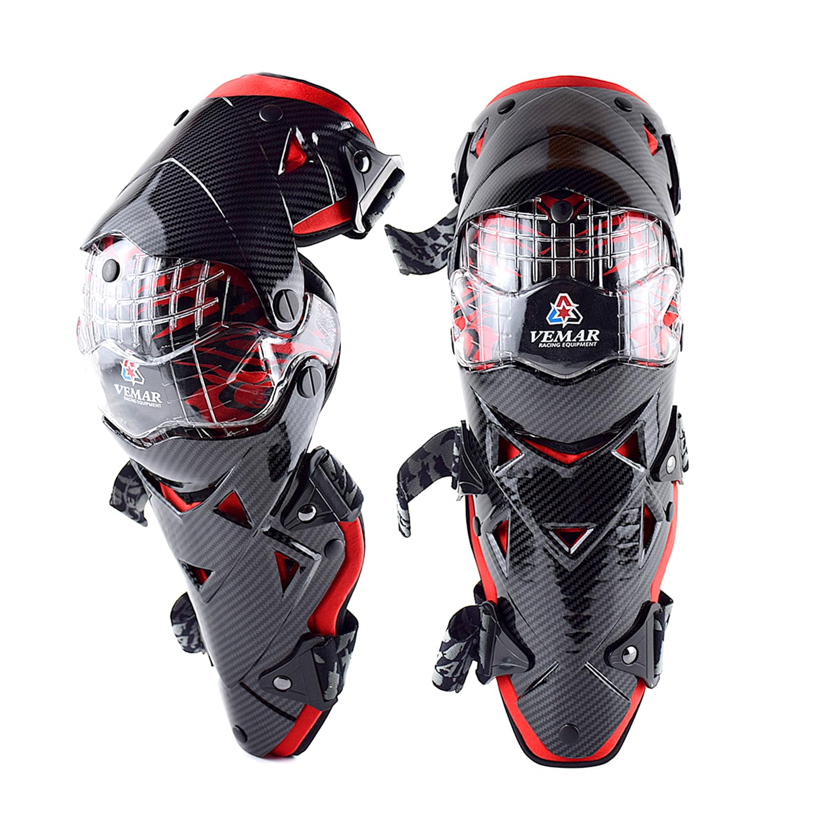 Amazon | バイク用 オフロード プロテクター 膝防具 腿防具 6色