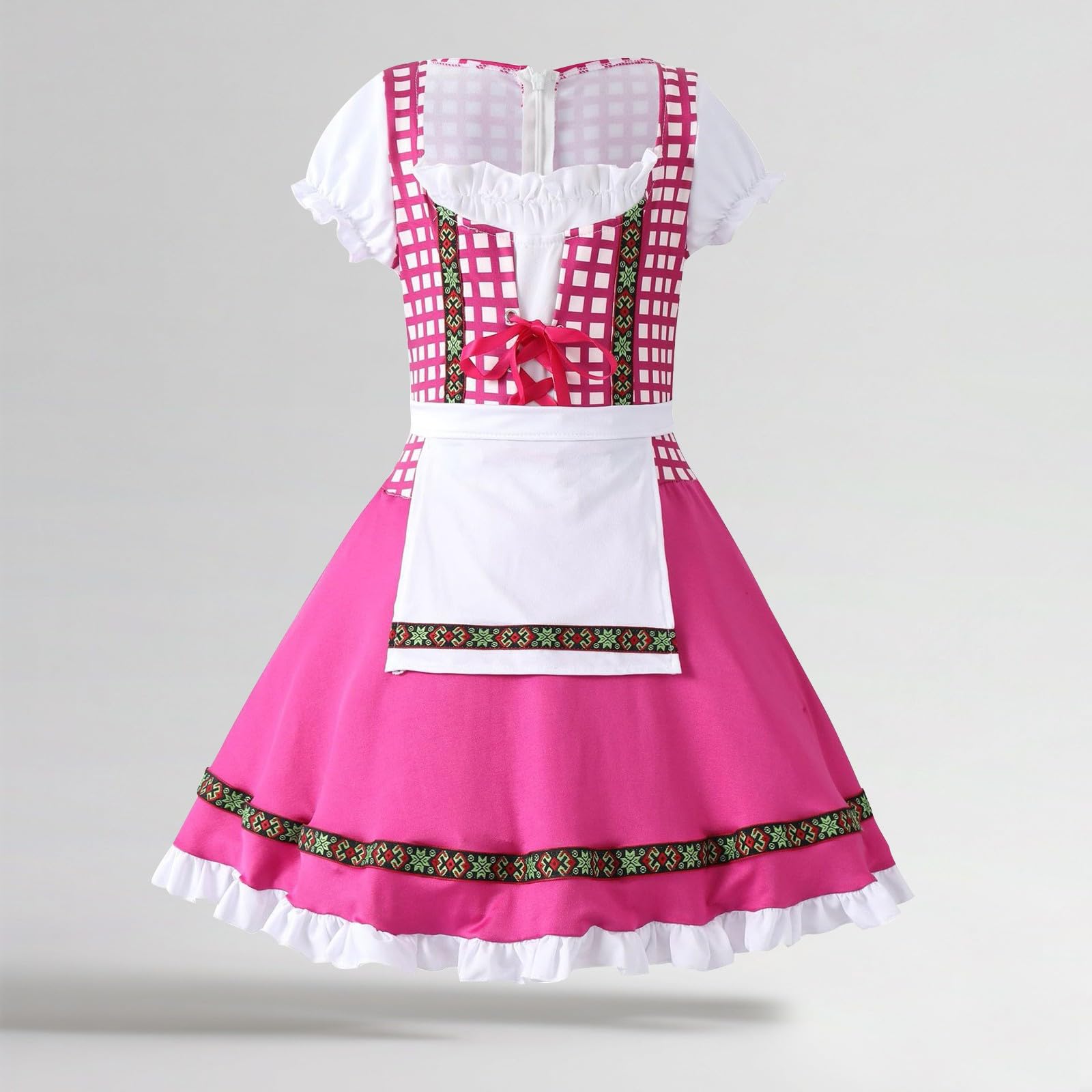Vestito da festa per bambine in stile bavarese