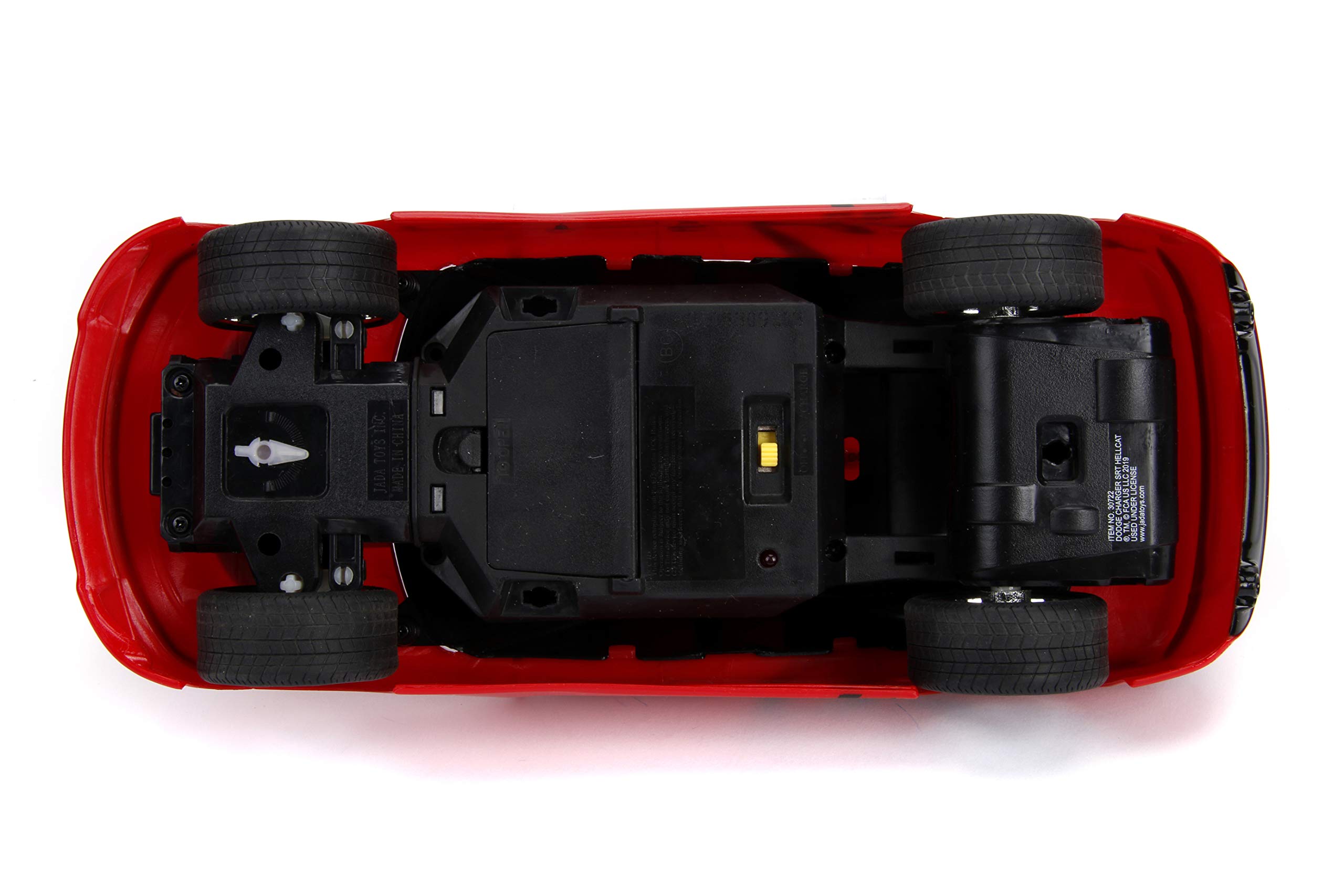 Jada Toys Big Time Muscle Hyperchargers RC - 2015 Dodge Charger SRT  Hellcat, Usb Charging, 2.4Ghz, Glossy Red : Amazon.sg: Toys