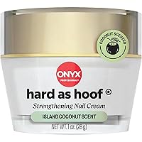 Vista 1 de Crema de fortalecimiento de uñas Hard As Hoof con aroma de coco y crema para el crecimiento de uñas que evita divisiones, roturas, grietas