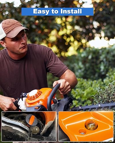 Miniatura 6 de Carburador del recortador de setos HS82T HS82R cabido para STIHL HS87T HS87R piezas OEM # 4237-120-0621