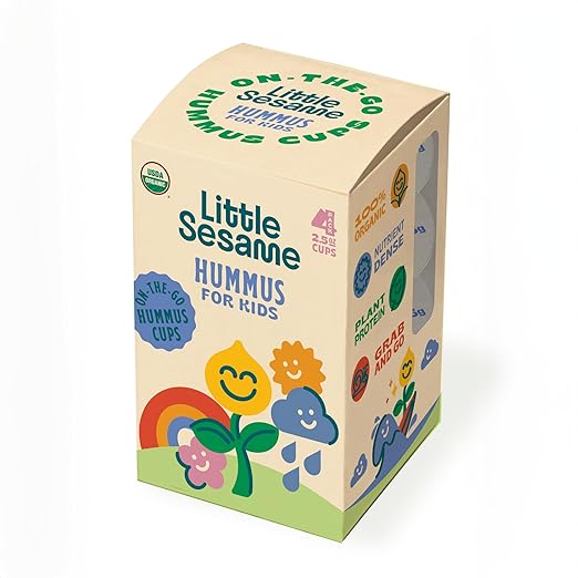 Little Sesame Organic Kid'S Hummus Multipack  10 Oz